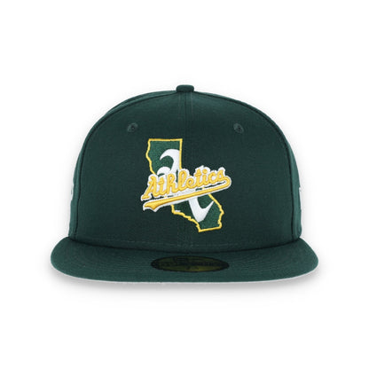 Oakland Athletics New Era Local C1 59Fifty Fitted Hat-