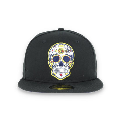 NEW ERA CLUB AMERICA SUGAR SKULL 59FIFTY FITTED HAT