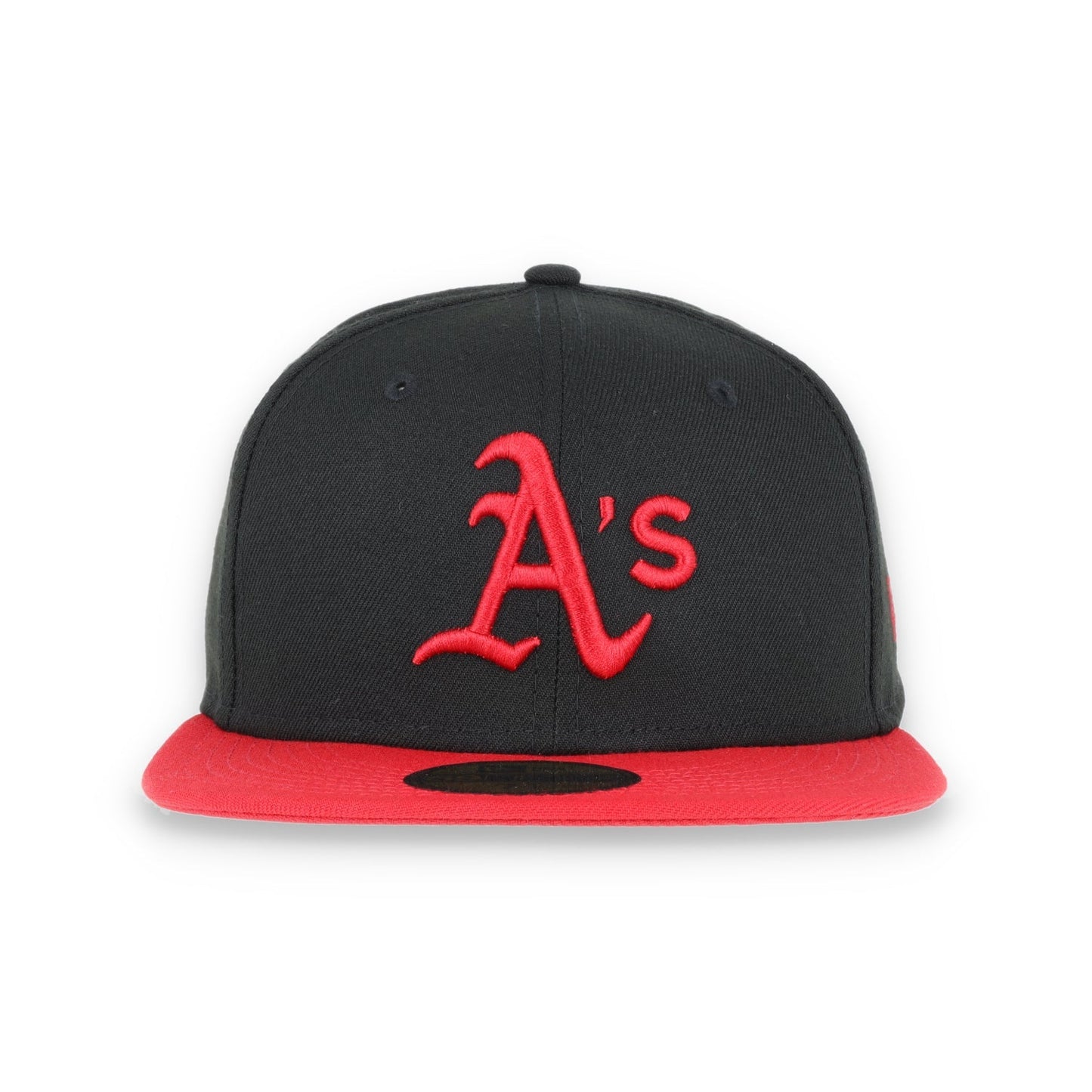 Oakland Athletics New Era 59Fifty Fitted Hat-Red/Black