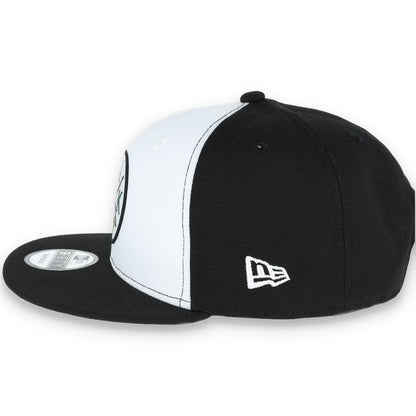 OAKLAND ATHLETICS NEW ERA 4X LOGO 9FIFTY SNAPBACK HAT-WHITE