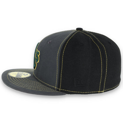 Oakland Athletics New Era 59Fifty Cap-Dark Grey/Black
