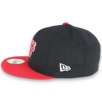 Oakland Athletics New Era 59Fifty Cap-Black/Red