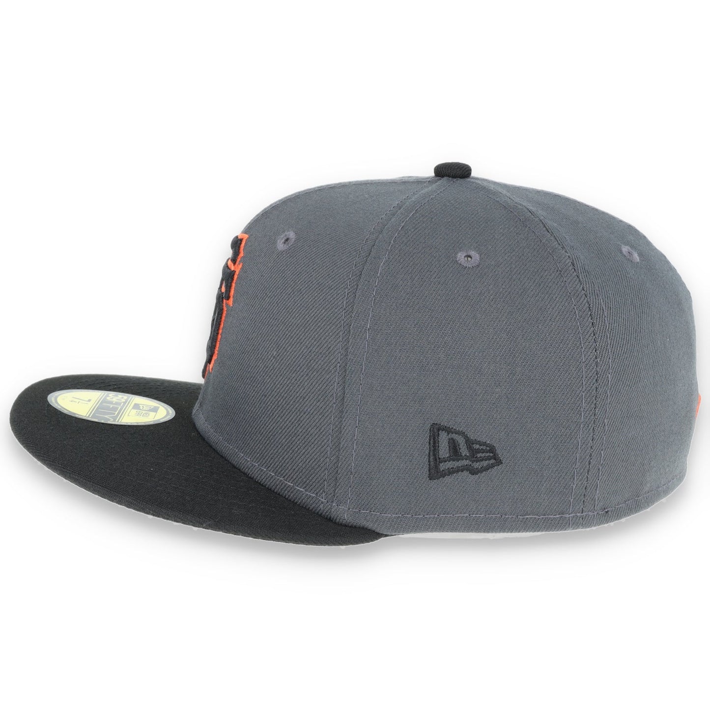 San Francisco Giants New Era 59Fifty Fitted Hat-Dark Grey/Black
