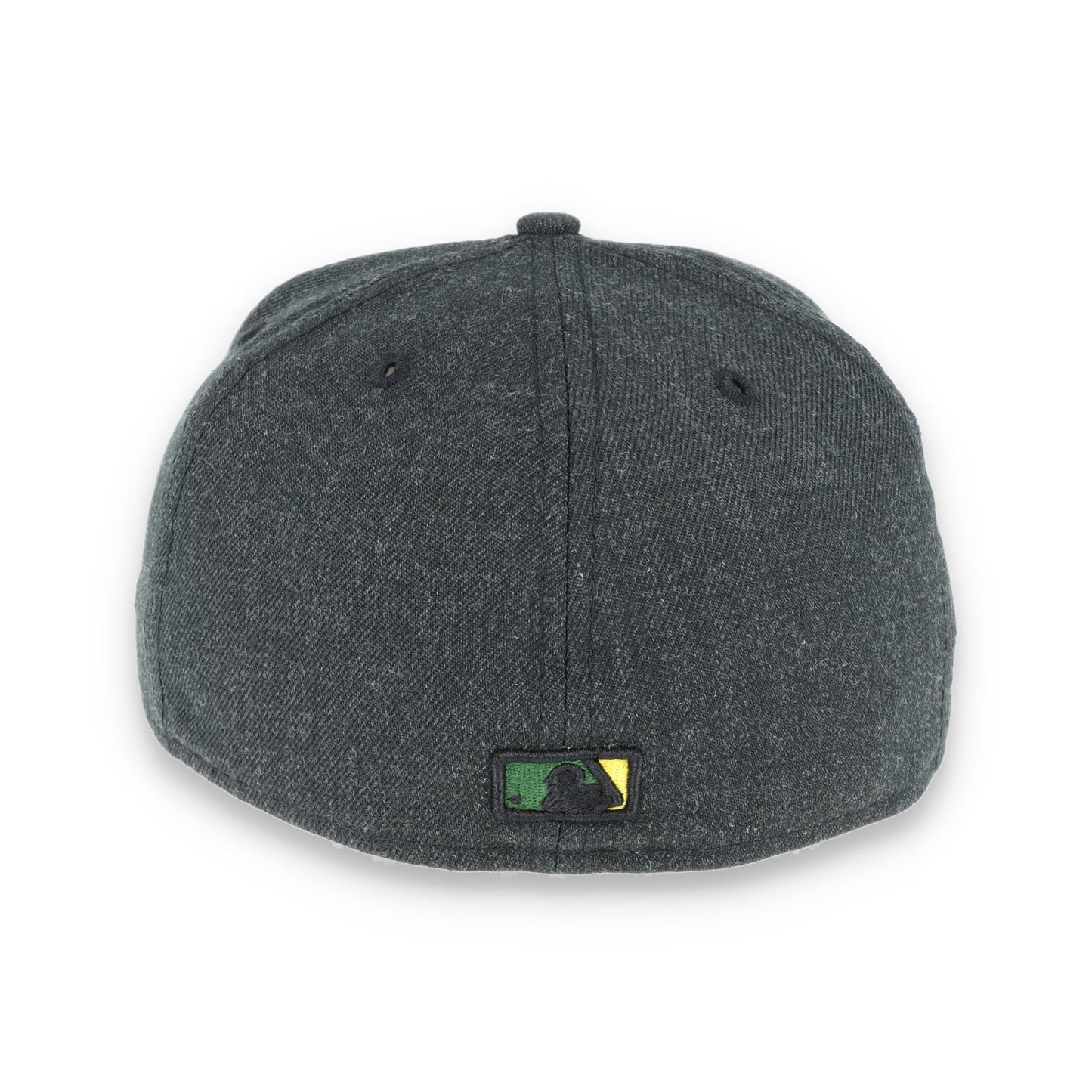 New Era 59Fifty Oakland Athletics CAP -BLACK HEATHER GOLD/ DARK GREEN