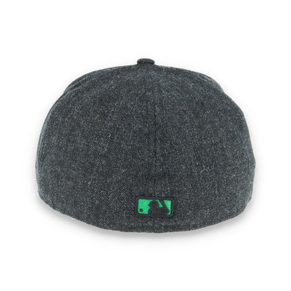 Oakland Athletics New Era 59FIFTY Cap-Heather Grey/Black