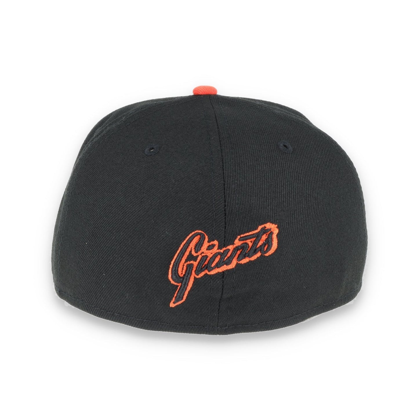 New Era San Francisco Giants Script BacK 59Fifty Fitted Hat - Black