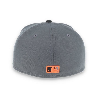 San Francisco Giants New Era 59Fifty Fitted Hat-Dark Grey/Black