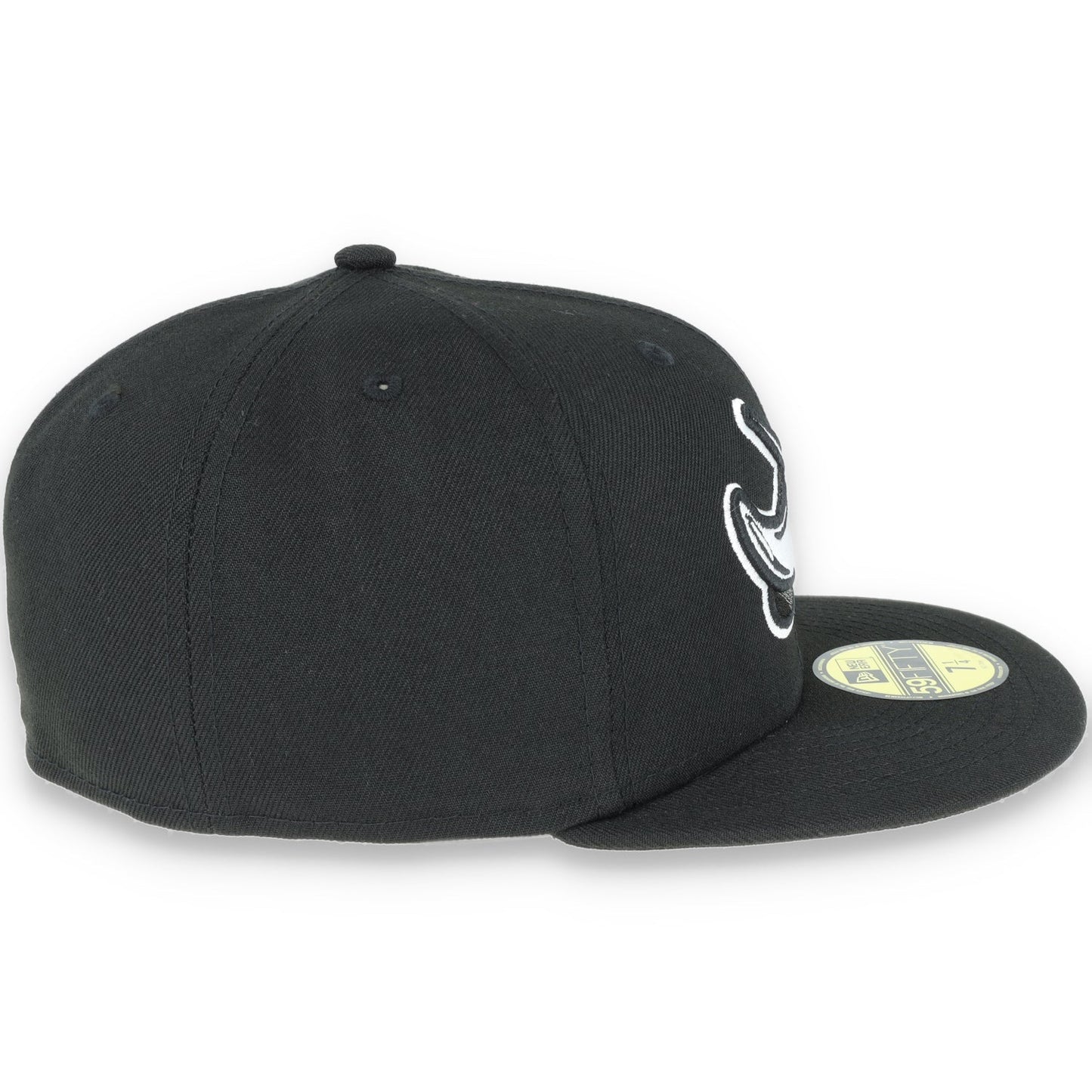 TAMPA BAY RAYS NEW ERA BASIC COLLECTION FITTED 59FIFTY-BLACK AND WHITE