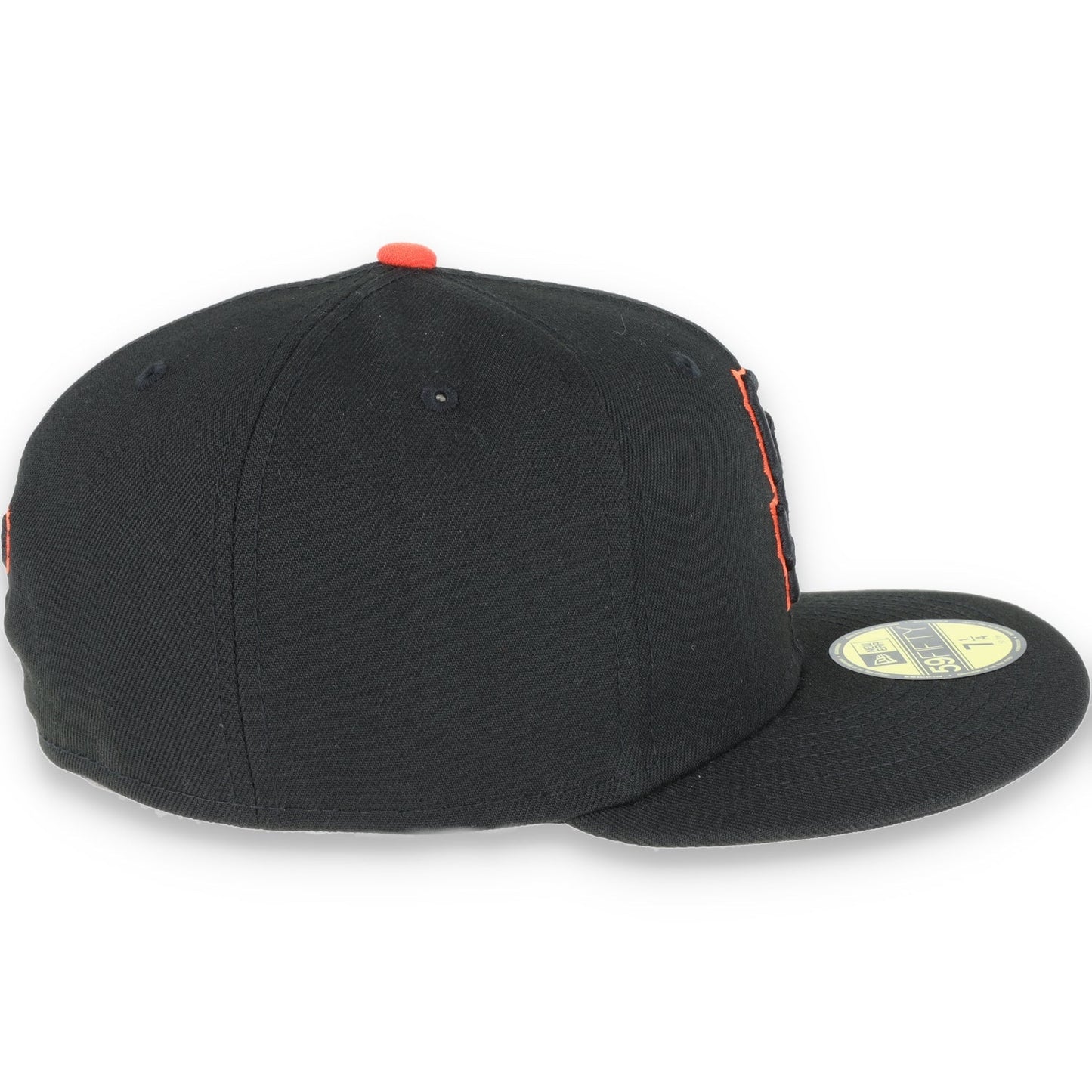 New Era San Francisco Giants Script BacK 59Fifty Fitted Hat - Black
