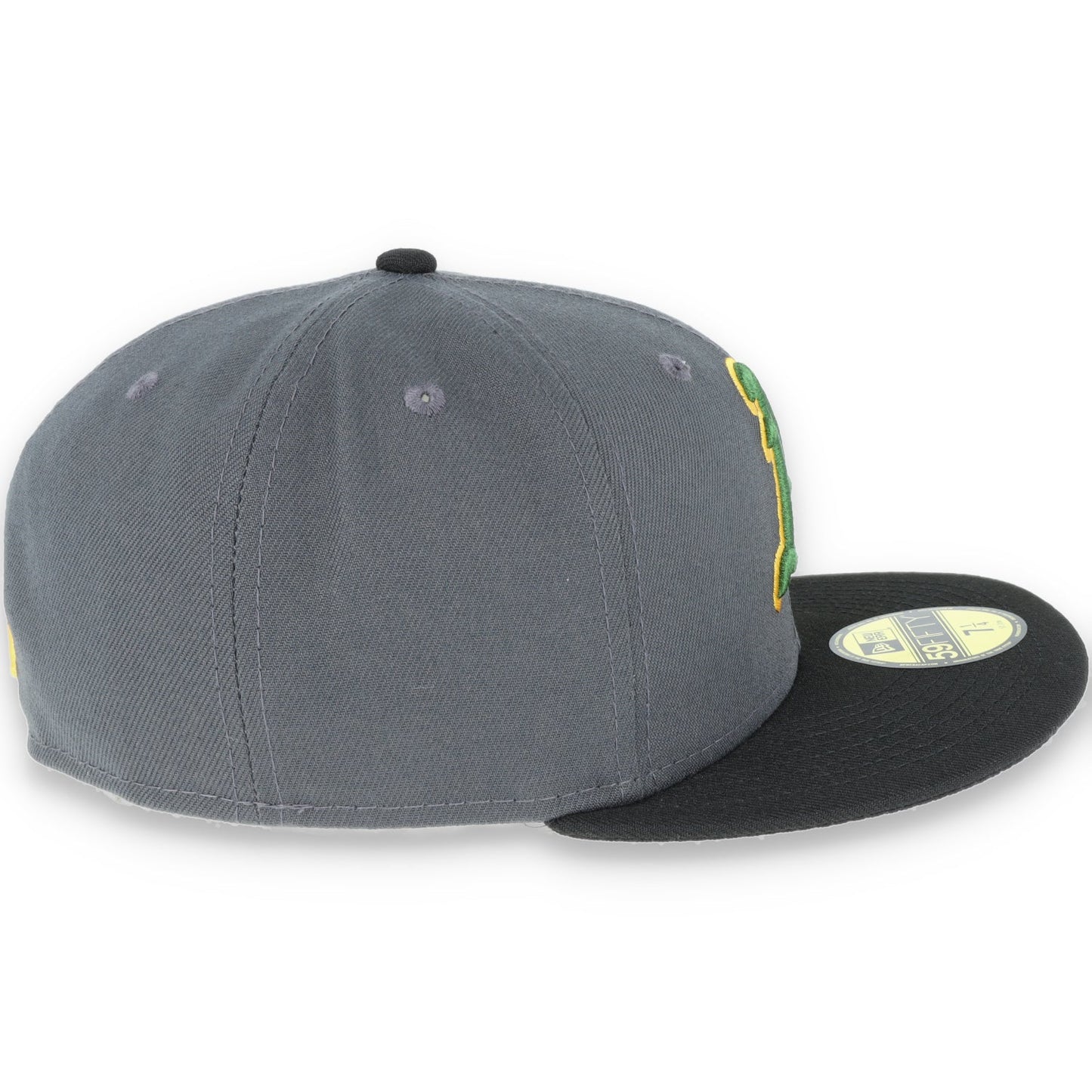 New Era Oakland Athletics 59Fifty Fitted Hat - Dark Grey/Black