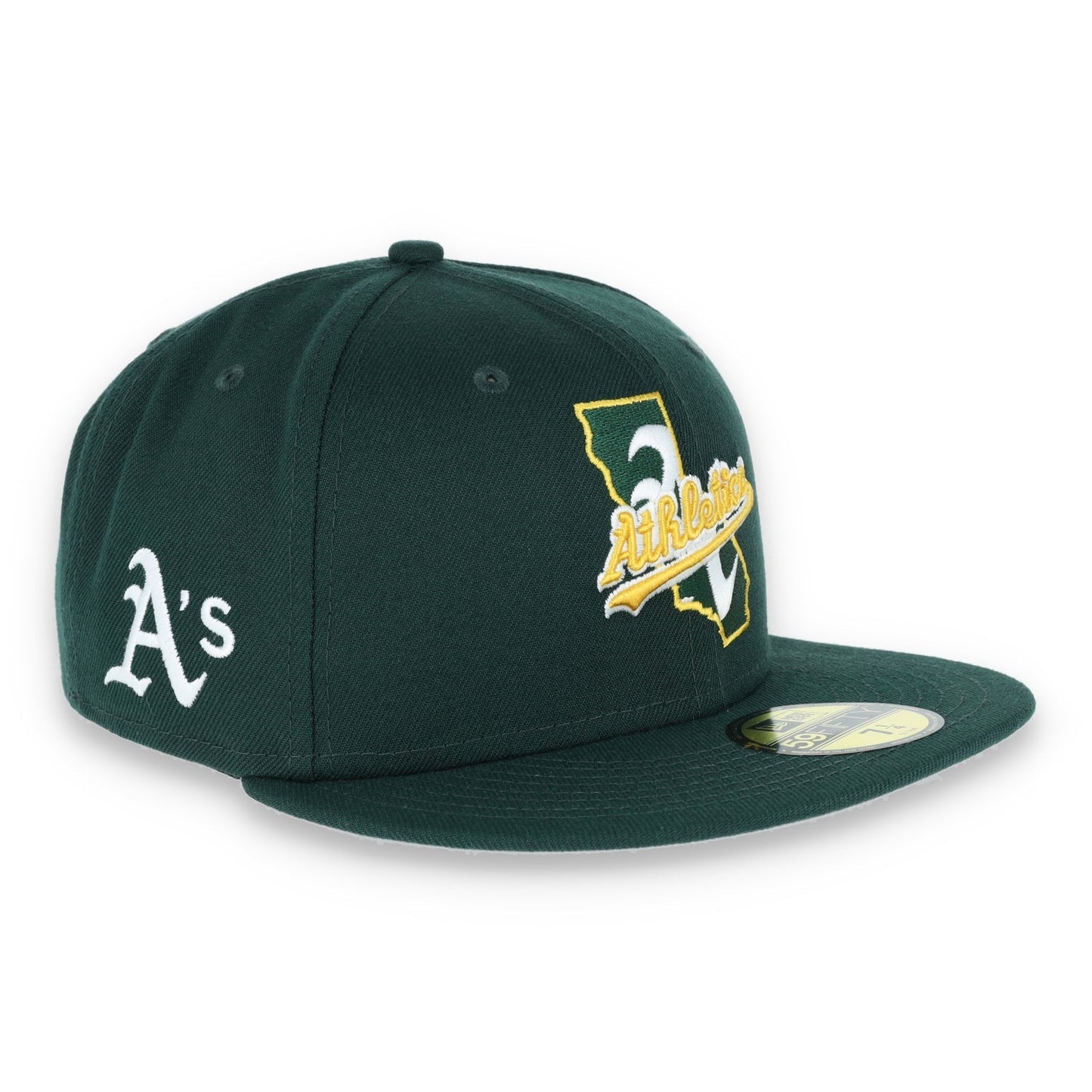 Oakland Athletics New Era Local C1 59Fifty Fitted Hat-