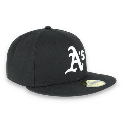 Oakland Athletics New Era 59Fifty Fitted Black/White