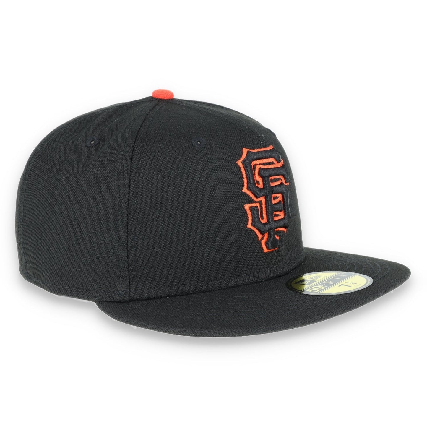 New Era San Francisco Giants Script BacK 59Fifty Fitted Hat - Black