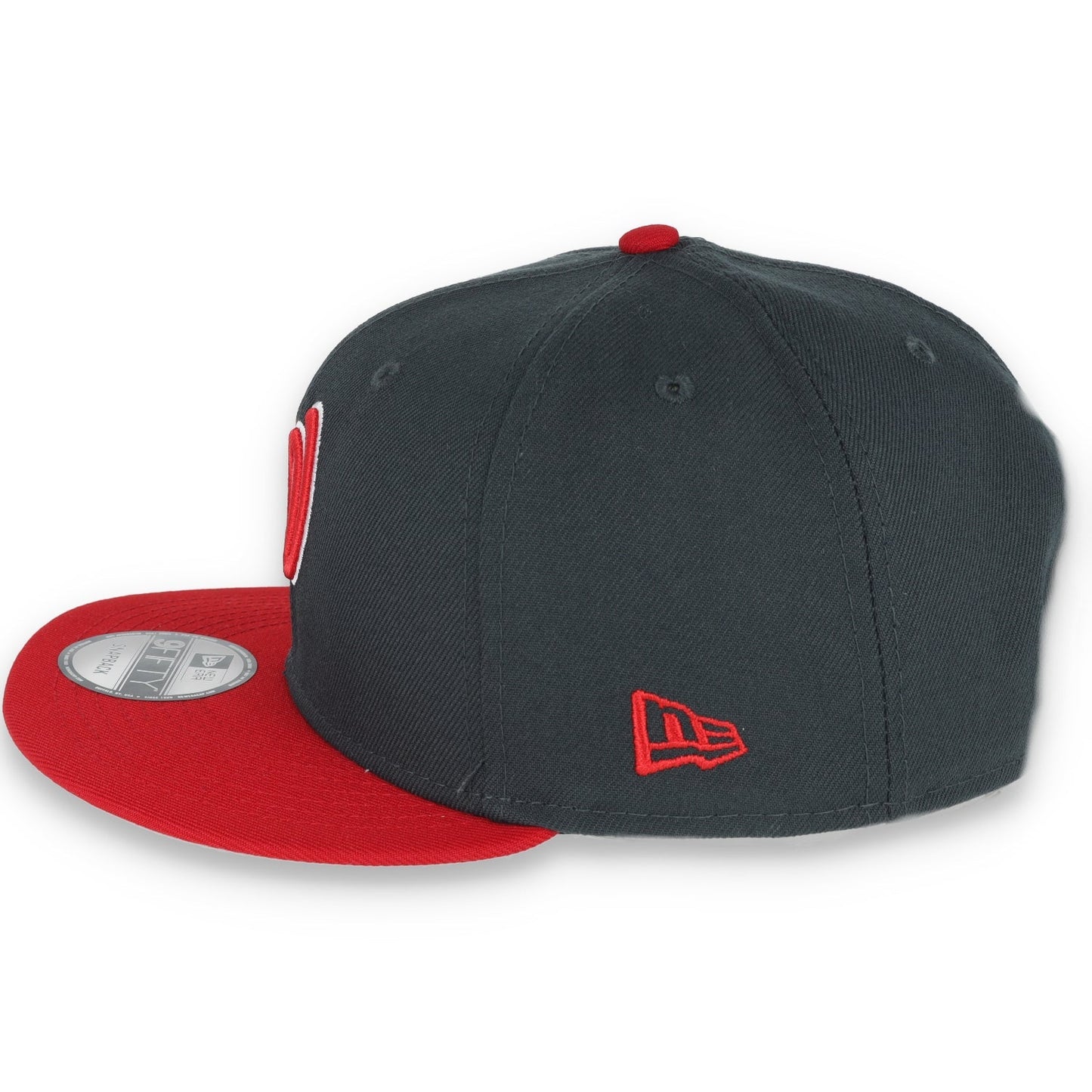 New Era Washington Nationals 2-Tone Color Pack 9FIFTY Snapback Hat - Grey/Scarlet