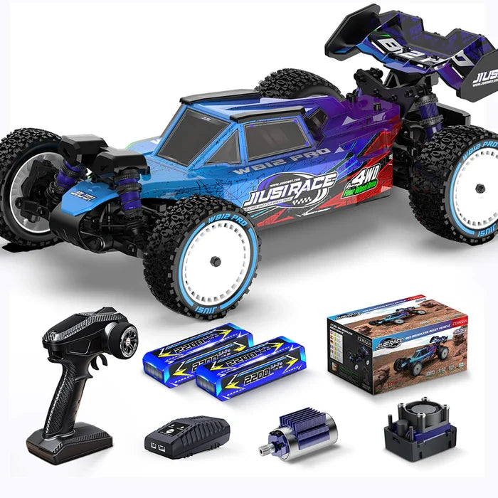JIUSI WB12-PRO 1/12 RC Car — 80KM/H Brushless 4WD Off-Road Truck 3S Battery RTR