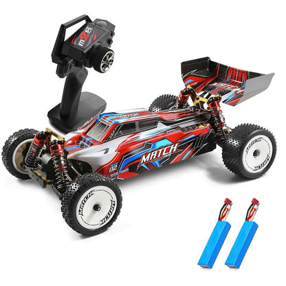 Wltoys 104001 1/10 4WD Brushed RC Car 45km/h Metal Chassis Alloy Off-Road Racing RTR