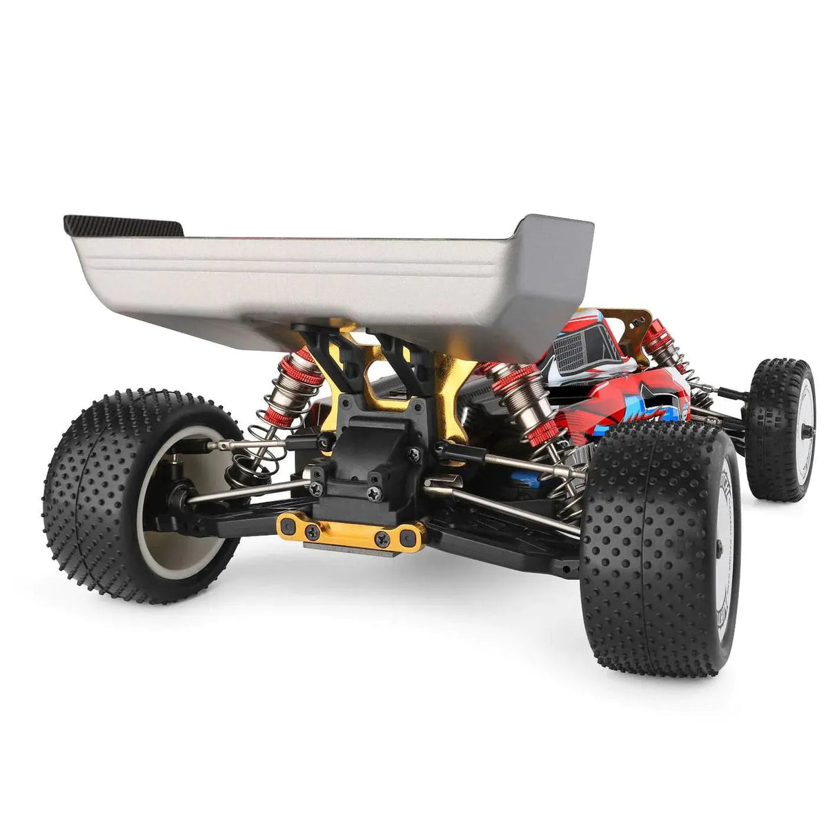 Wltoys 104001 1/10 4WD Brushed RC Car 45km/h Metal Chassis Alloy Off-Road Racing RTR