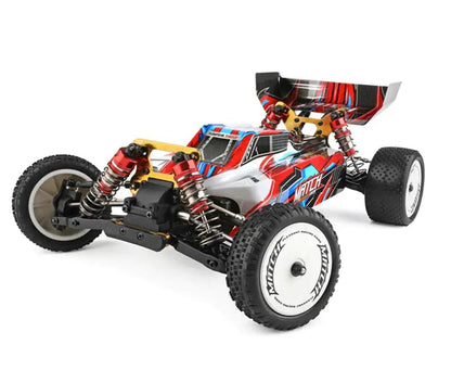 Wltoys 104001 1/10 4WD Brushed RC Car 45km/h Metal Chassis Alloy Off-Road Racing RTR