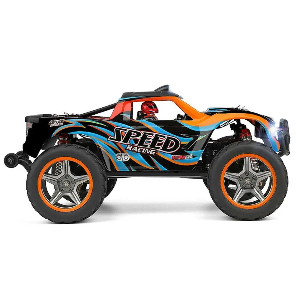 Wltoys 104009 1/10 Scale 4WD Brushed RC Car 50km/h High Speed Off-Road Climbing Drift RTR