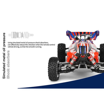 Wltoys 124008 1/12 4WD Brushless RC Car 60km/h High Speed Off-Road Drift Racing RTR
