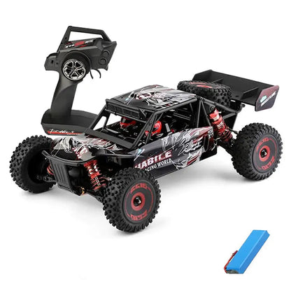 Wltoys 124016 1/12 Scale 4WD Brushless RC Car 75km/h High Speed Desert Off-Road Drift RTR