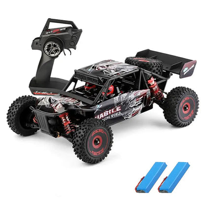 Wltoys 124016 1/12 Scale 4WD Brushless RC Car 75km/h High Speed Desert Off-Road Drift RTR