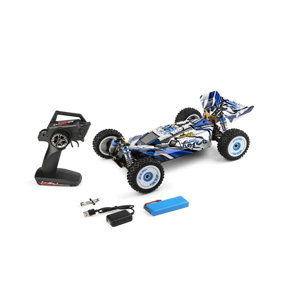 Wltoys 124017 1/12 4WD Brushless RC Car 75km/h High Speed Metal Chassis Off-Road Drift RTR