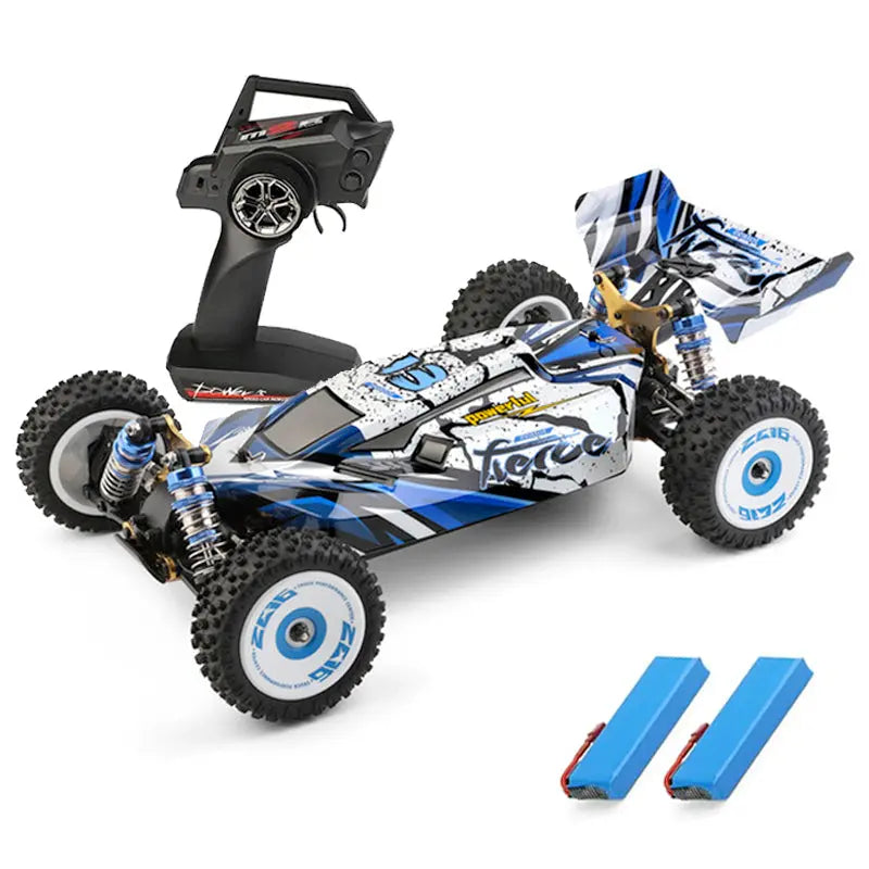 Wltoys 124017 1/12 4WD Brushless RC Car 75km/h High Speed Metal Chassis Off-Road Drift RTR