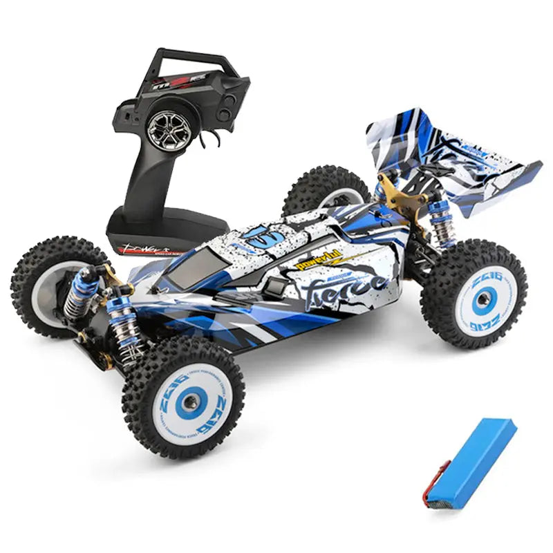 Wltoys 124017 1/12 4WD Brushless RC Car 75km/h High Speed Metal Chassis Off-Road Drift RTR