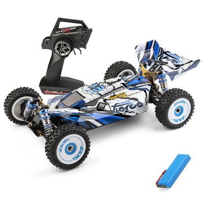 Wltoys 124017 1/12 4WD Brushless RC Car 75km/h High Speed Metal Chassis Off-Road Drift RTR