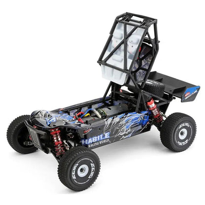 Wltoys 124018 1/12 Scale 4WD Brushed RC Car 60km/h High Speed Metal Chassis Off-Road Drift RTR