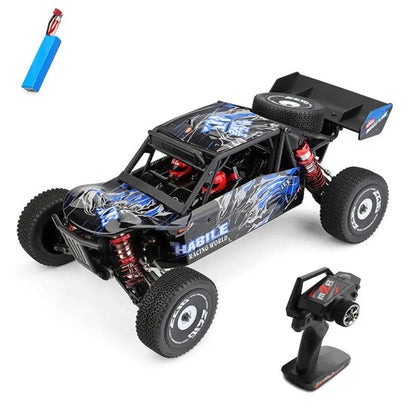 Wltoys 124018 1/12 Scale 4WD Brushed RC Car 60km/h High Speed Metal Chassis Off-Road Drift RTR