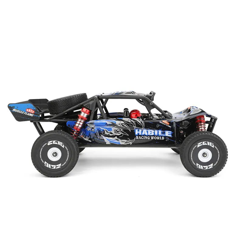 Wltoys 124018 1/12 Scale 4WD Brushed RC Car 60km/h High Speed Metal Chassis Off-Road Drift RTR