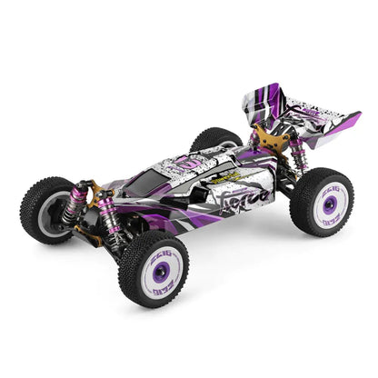 Wltoys 124019 1/12 Scale 4WD Brushed RC Car 60km/h Metal Chassis Off-Road Climbing Drift RTR
