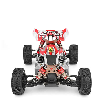 Wltoys 144001 1/14 Scale 4WD Brushed RC Car 70km/h High Speed Off-Road Racing Drift RTR