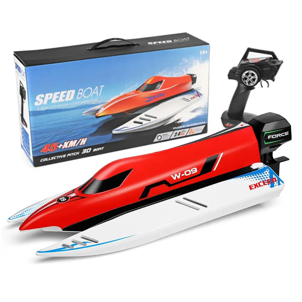 WLtoys WL915-A F1 2.4G Brushless RC Boat 45km/h High Speed Racing Speedboat RTR