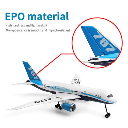WLtoys XK A170 B787 Scale 2.4G 4CH Brushless 3D/6G Gyroscope EPO Fixed Wing RC Airplane RTF