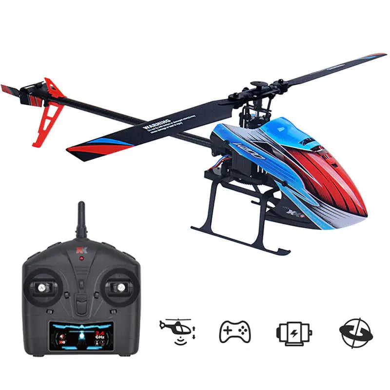 WLtoys XK K200 2.4G 4CH RC Helicopter 6-Axis Gyroscope Altitude Hold Optical Flow RTF