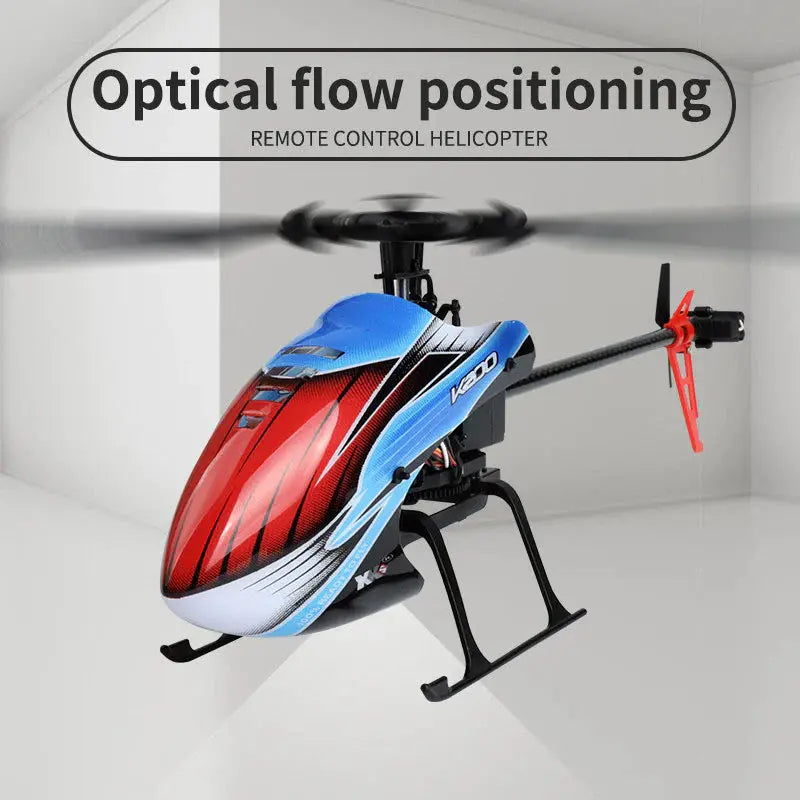 WLtoys XK K200 2.4G 4CH RC Helicopter 6-Axis Gyroscope Altitude Hold Optical Flow RTF