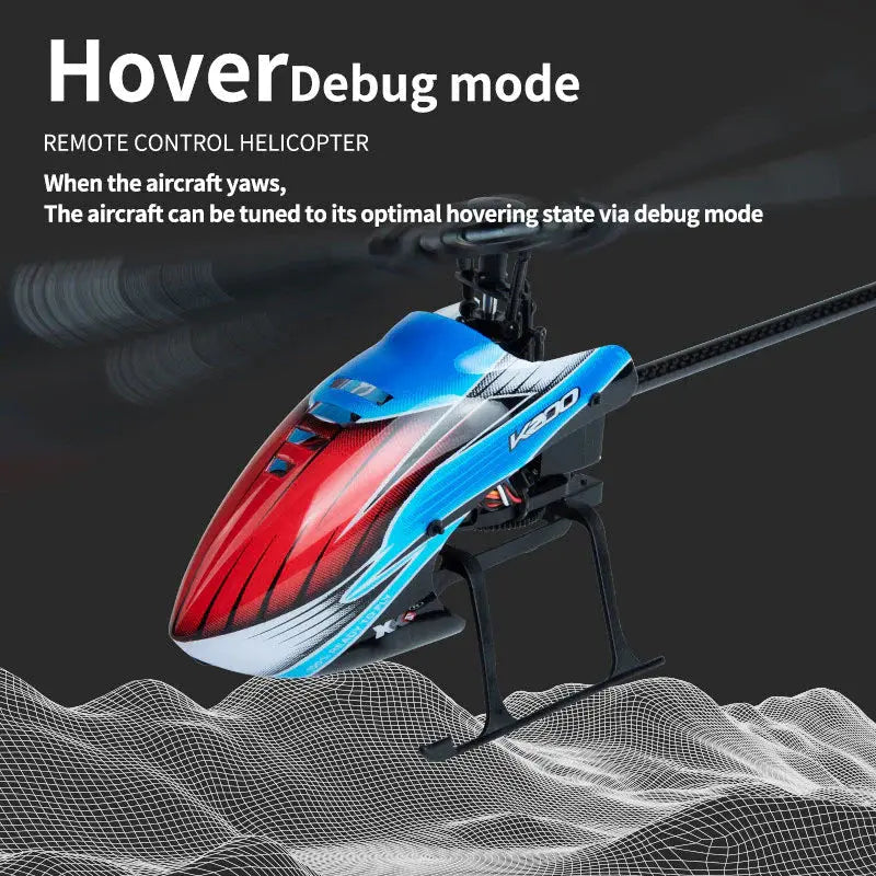 WLtoys XK K200 2.4G 4CH RC Helicopter 6-Axis Gyroscope Altitude Hold Optical Flow RTF
