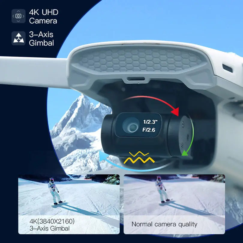 Walkera T210 Mini RC Drone 2KM FPV GPS 3-Axis Gimbal 4K HD Camera Basic Version Quadcopter