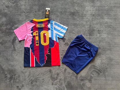 Kids Messi Jersey All Club Team 25/26 Football Kit Soccer Jersey