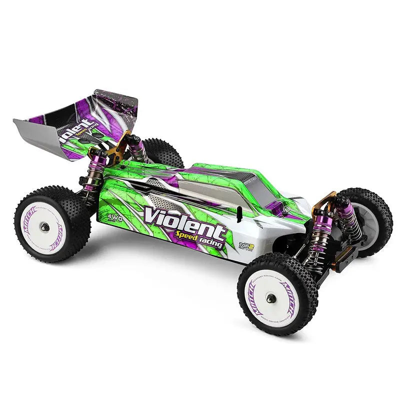 Wltoys 104002 1/10 4WD Brushless RC Car 60km/h Metal Chassis High Speed Off-Road Drift RTR