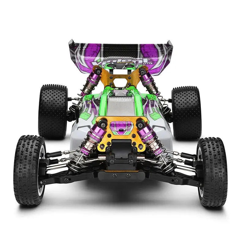 Wltoys 104002 1/10 4WD Brushless RC Car 60km/h Metal Chassis High Speed Off-Road Drift RTR