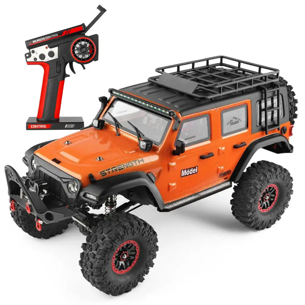 Wltoys 104010 1/10 4WD RC Rock Crawler Off-Road Climbing Truck LED Light Full Proportional RTR
