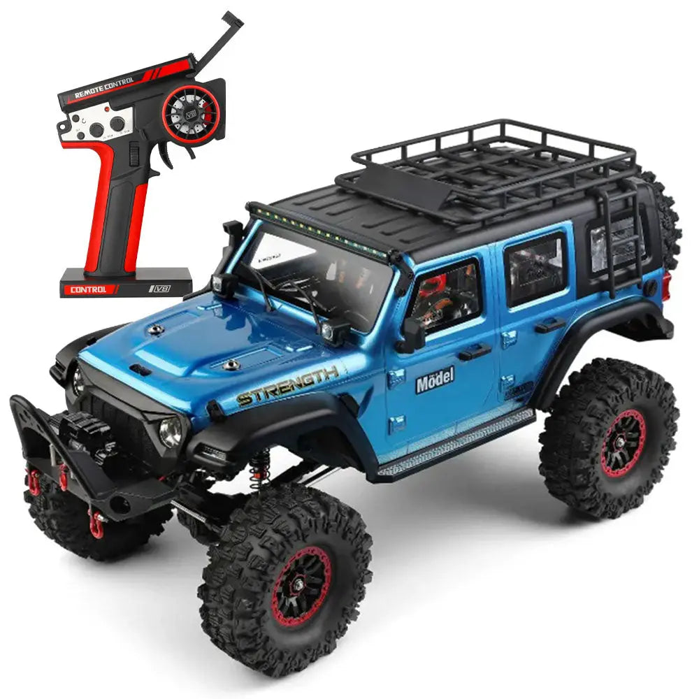 Wltoys 104010 1/10 4WD RC Rock Crawler Off-Road Climbing Truck LED Light Full Proportional RTR