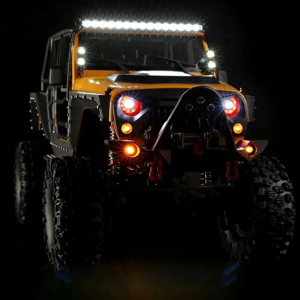 Wltoys 104026 1/10 4WD RC Rock Crawler Off-Road Climbing Truck LED Light Full Proportional RTR