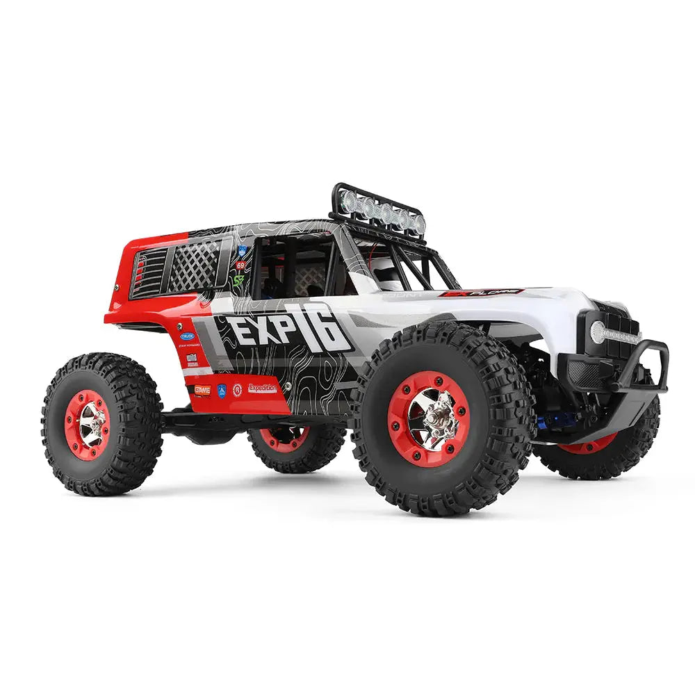 Wltoys 124006 1/12 Scale 4WD Brushless RC Rock Crawler Off-Road Climbing Car LED Light RTR
