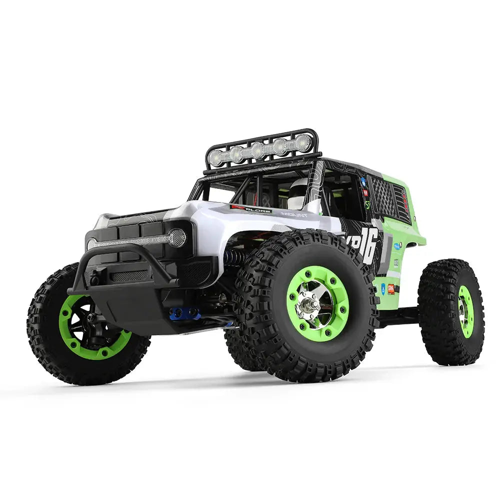 Wltoys 124006 1/12 Scale 4WD Brushless RC Rock Crawler Off-Road Climbing Car LED Light RTR