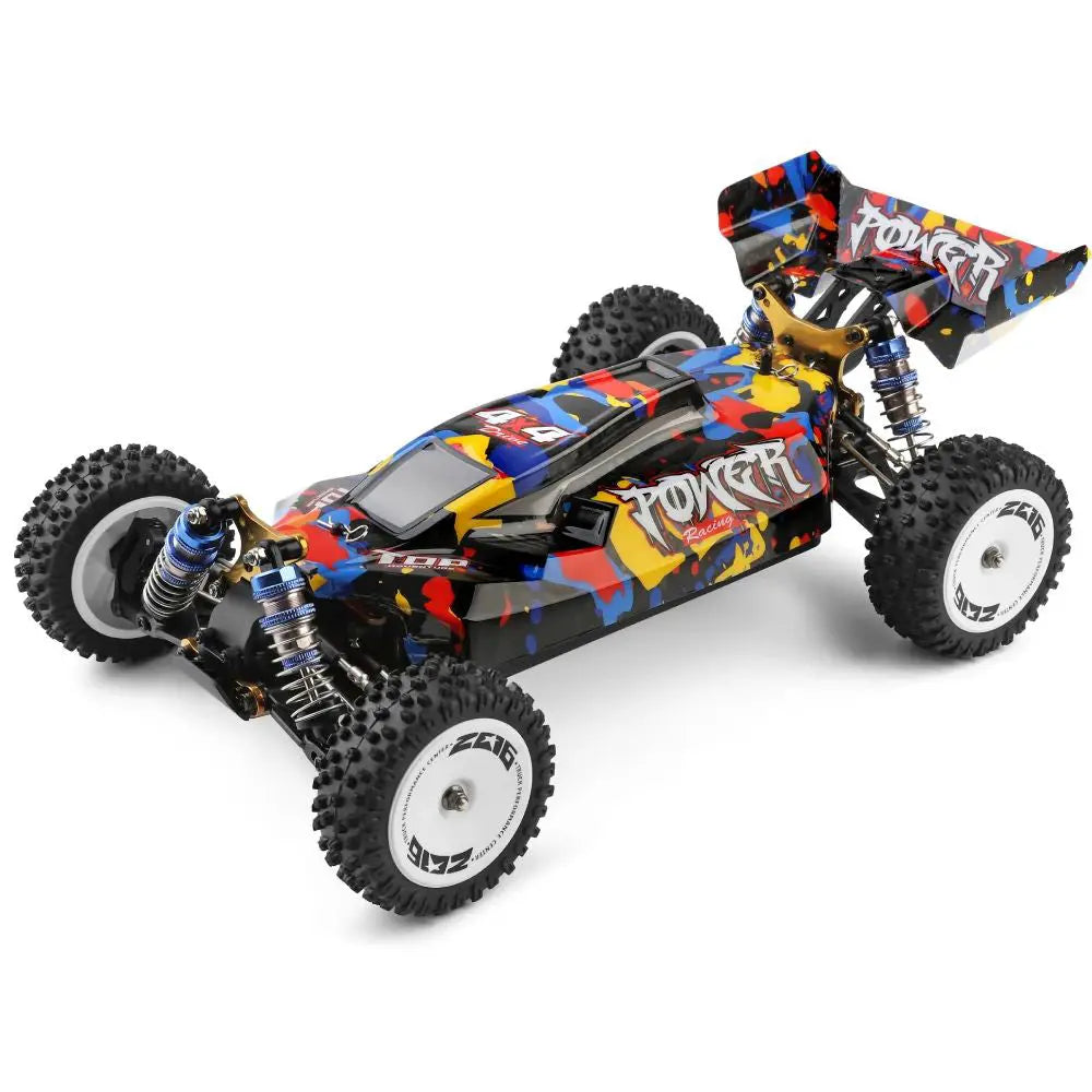 Wltoys 124007 1/12 Scale 4WD Brushless RC Car 75km/h High Speed Off-Road Racing RTR